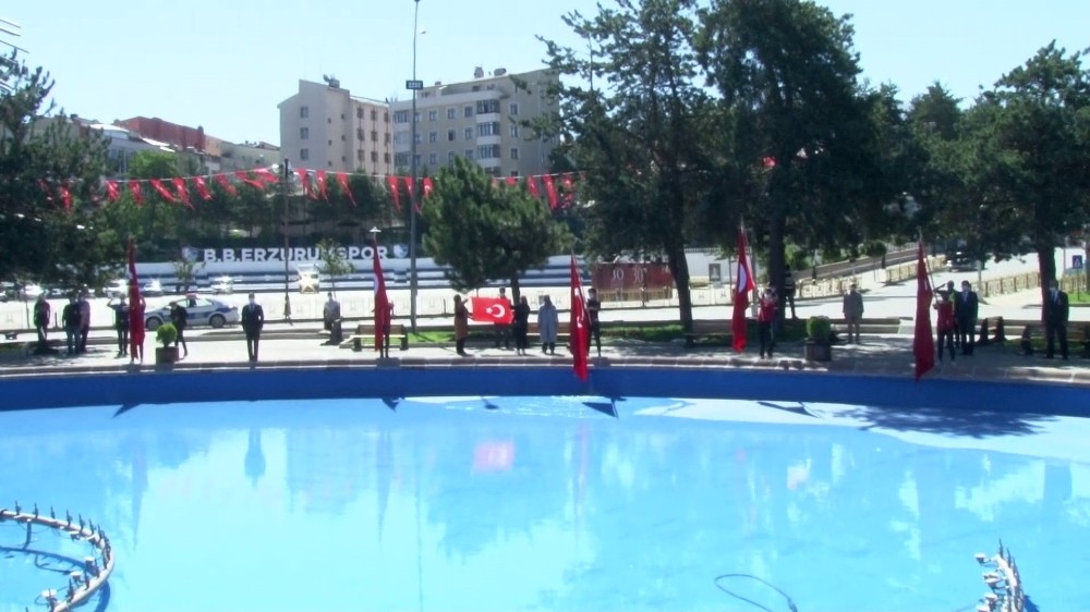 Erzurum’da 30 Ağustos Zafer Bayramı törenle kutlandı