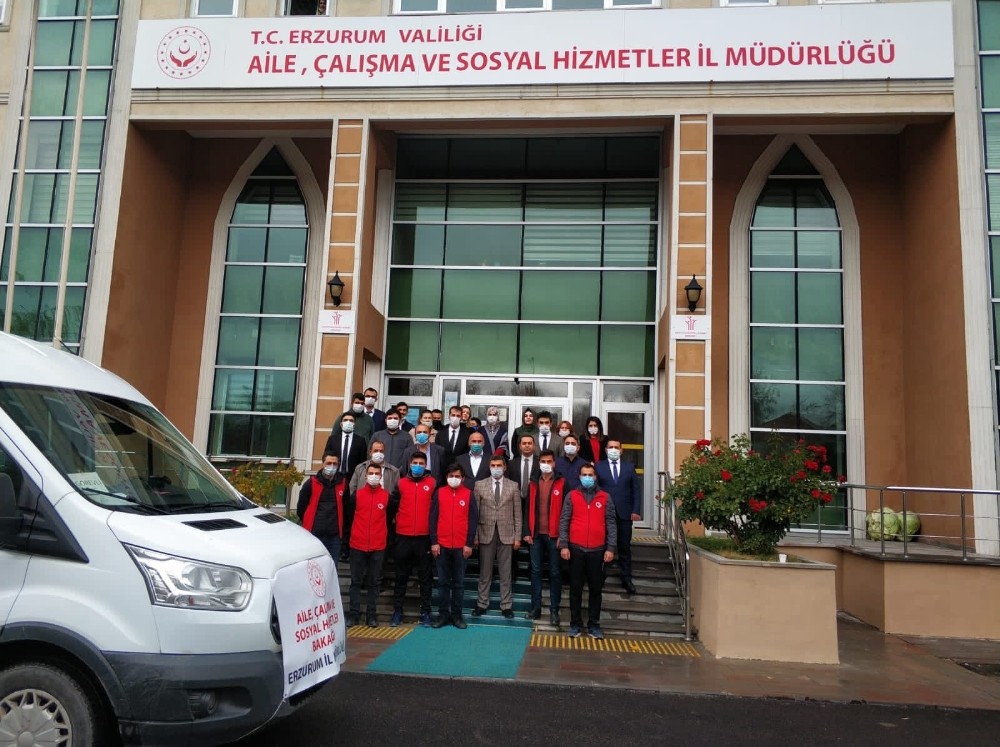 Erzurum’dan deprem bölgesi İzmir’e psikososyal destek