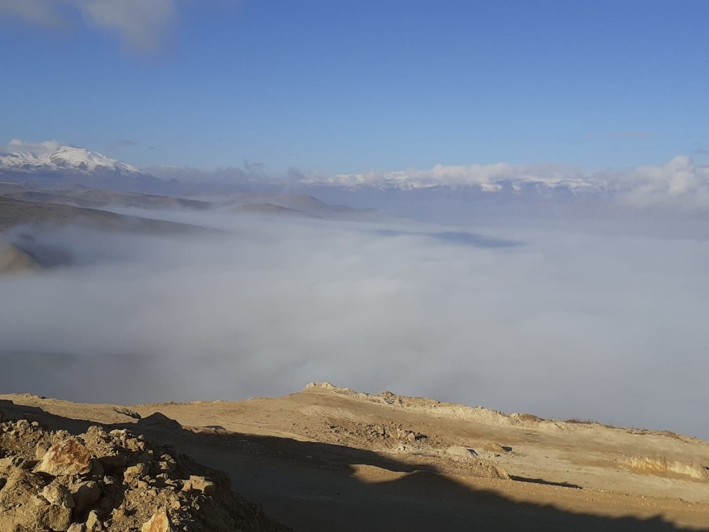 Erzurum’da yoğun sis etkili oluyor