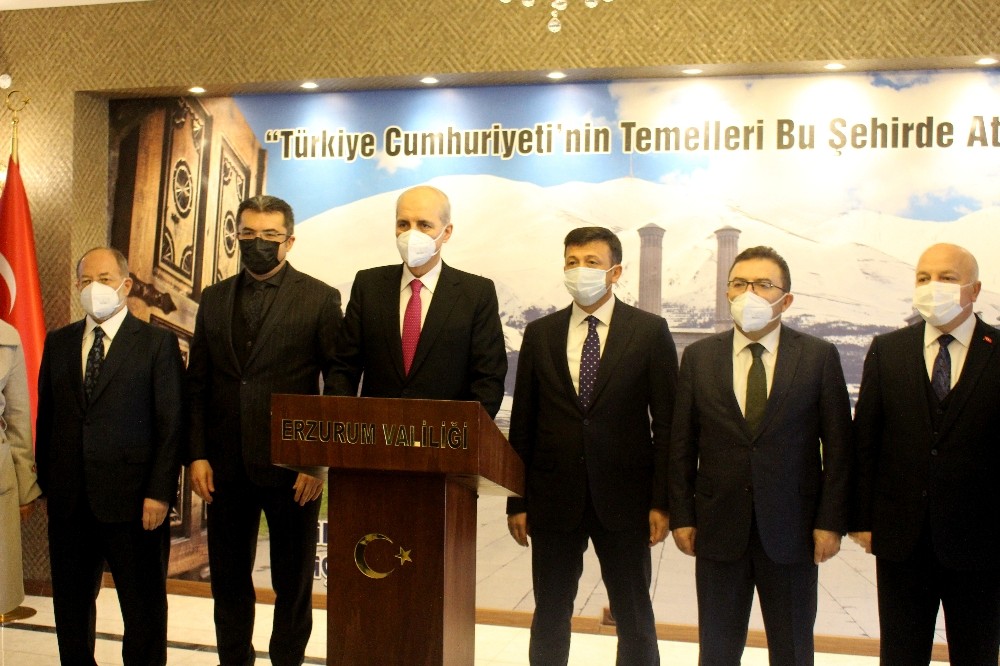 AK Parti Genel Başkanvekili Kurtulmuş’tan Vali Memiş’e ziyaret