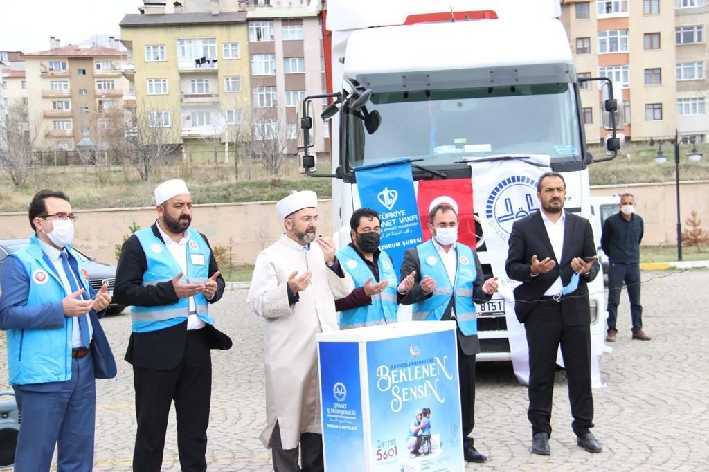Erzurum Din Görevlileri Derneği, Ramazan’da İdlib’i unutmadı