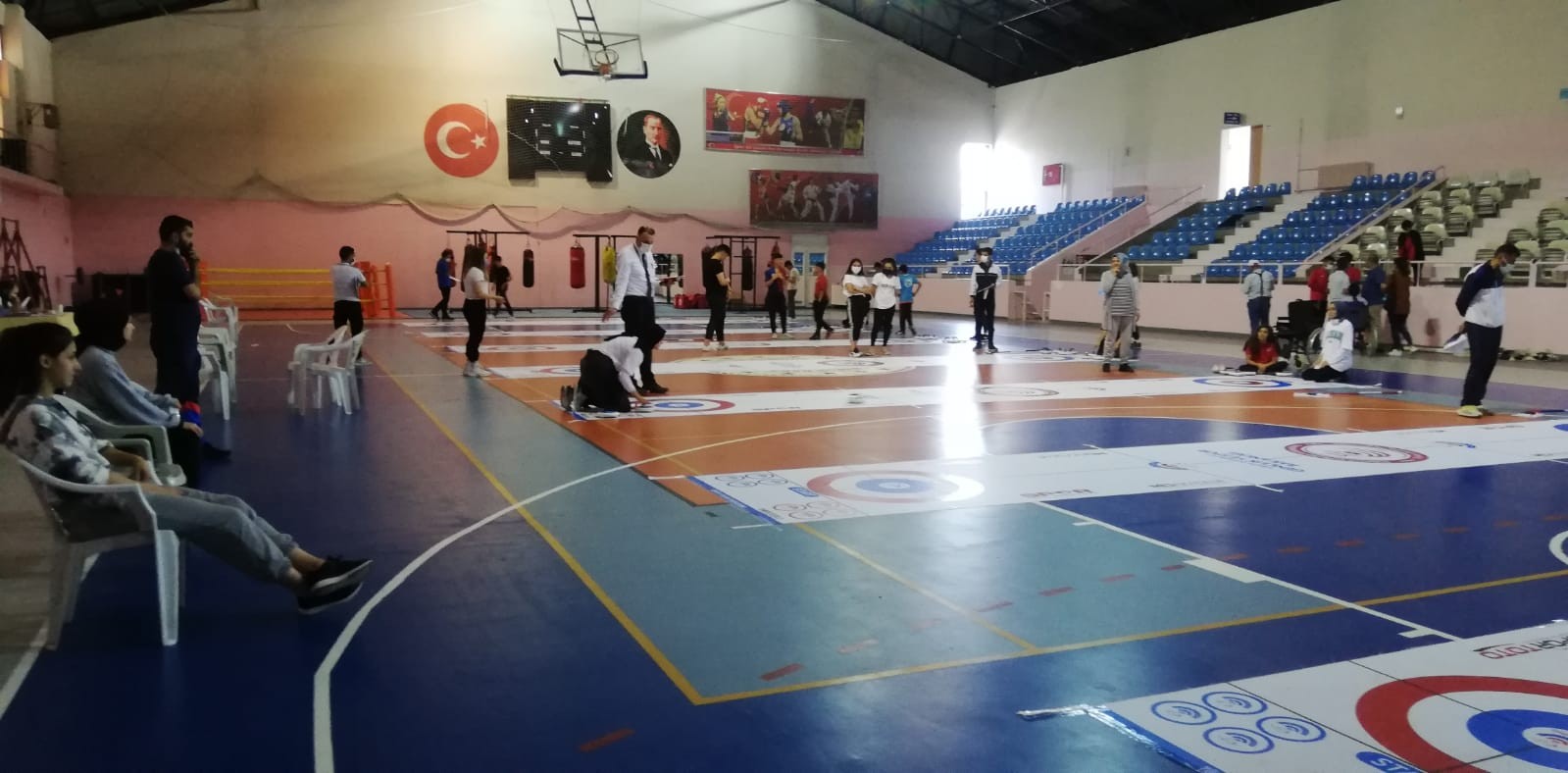 Erzurum’da Floor Curling müsabakaları başladı