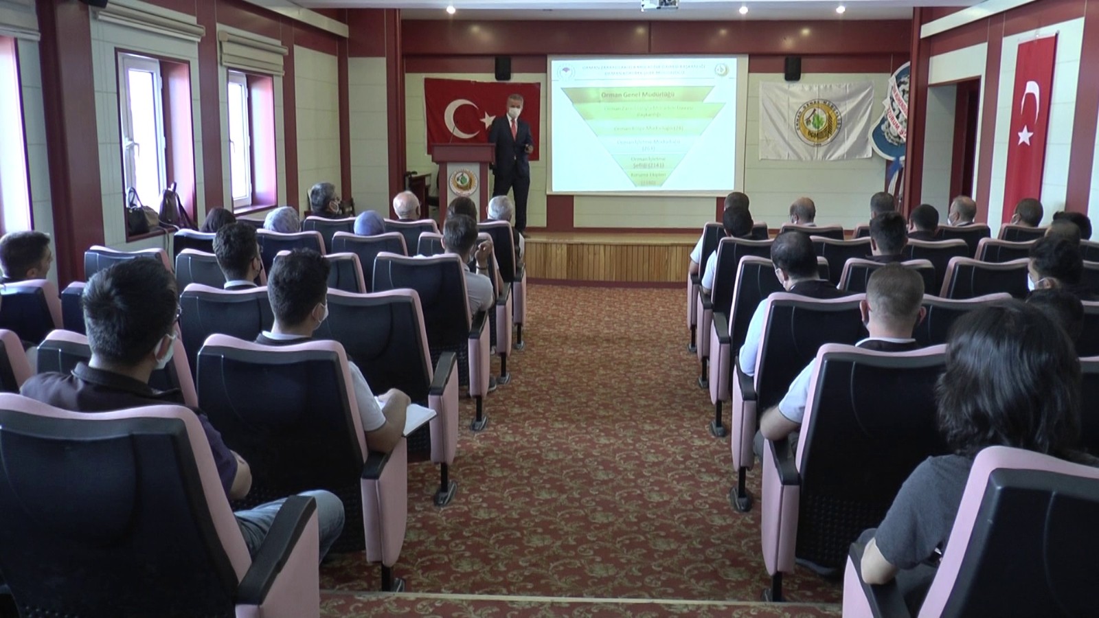 Erzurum’da orman mühendisleri ve orman muhafaza memurlarına eğitim semineri