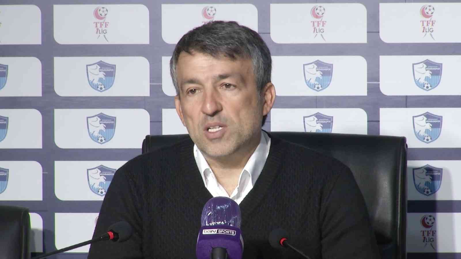 BB Erzurumspor – Boluspor maçının ardından