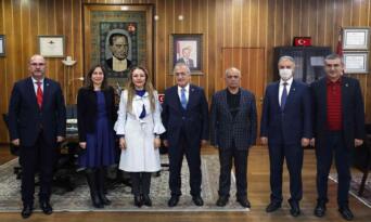 Rektör Karabulut’tan Atatürk Üniversitesine tebrik ziyareti